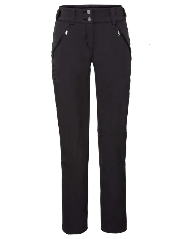 Vaude Women 411140100380 Skomer Winter Pants - Black, Size 38 - Image 1