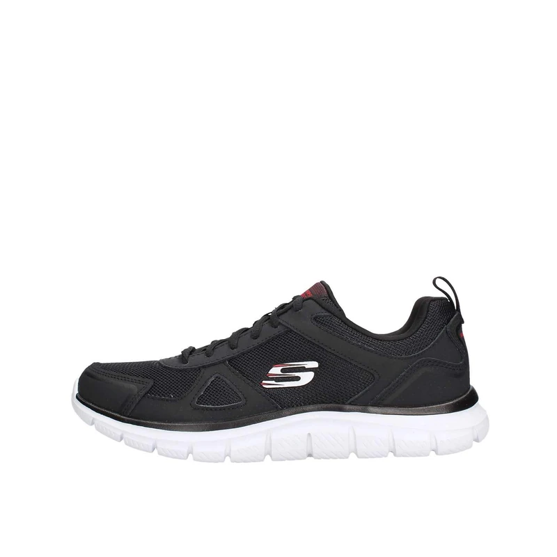 Skechers Skechers Track-scloric 52631-bkrd, Men's Low-Top Sneakers, Black (Black 52631-Bkrd), 9.5 UK (44 EU)