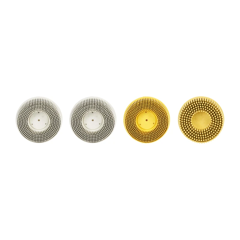 3M 7526 Scotch-Brite Roloc Bristle Disc, Green, Pack of 10