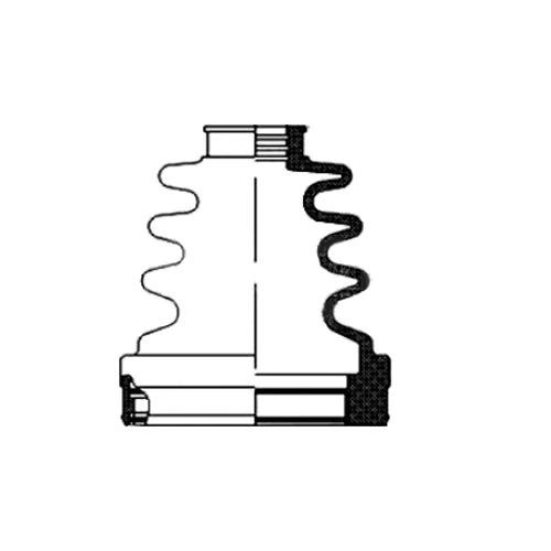 Borg & Beck BCB2820 Cv Joint Boot Kit To Fit Citroen Ford Honda Mazda-Inner