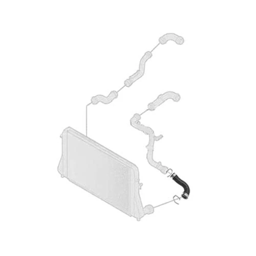 Borg & Beck BTH1147 Turbo Hose To Fit VAG A3 Leon Eos Jetta 03-