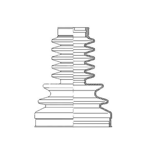 Borg & Beck BCB6282 Cv Joint Boot Kit To Fit Mercedes E Class