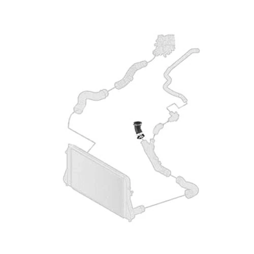 Borg & Beck BTH1159 Turbo Hose To Fit VAG A1 A3 TT Altea Golf 04-