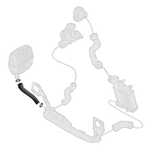 Borg & Beck BTH1424 Turbo Hose To Fit VAG A4 1 9TDi 01-08