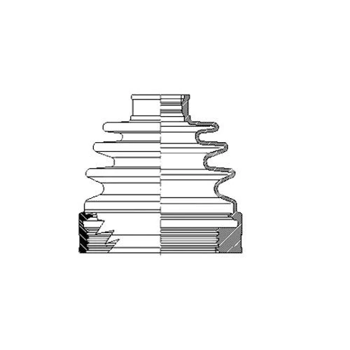 Borg & Beck BCB6222 Cv Joint Boot Kit To Fit Mazda 6