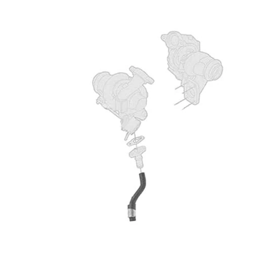 Borg & Beck BTH1249 Turbo Hose To Fit PSA 1 6HDi DV6 04-