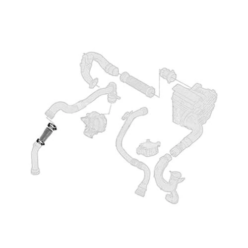 Borg & Beck BTH1287 Turbo Hose To Fit Renault Megane 1 5DCi 02-08