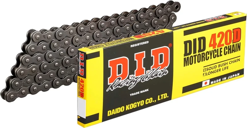 D.I.D 533211081 Chain Transmission, Gold/Black