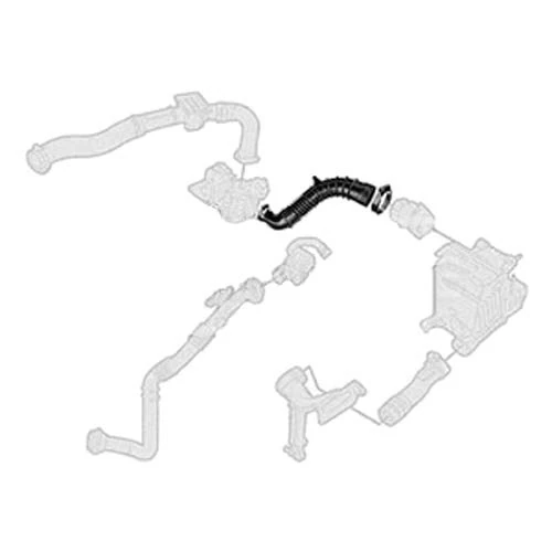 Borg & Beck BTH1643 Turbo Hose To Fit Renault Kangoo II 1 5DCi 08-
