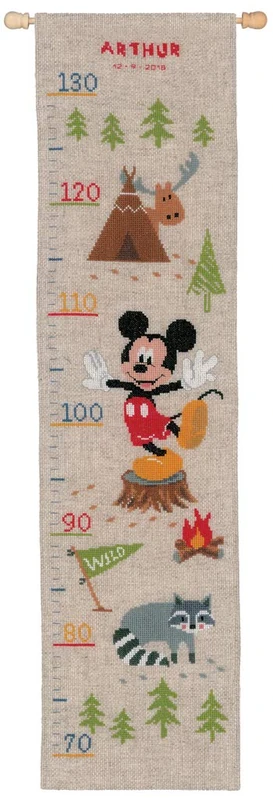 Vervaco Disney Woodys Adventure Counted Chart Counted Pattern Pack, Cotton, Multi-Colour, 18 x 70 x 0.3 cm - Image 1