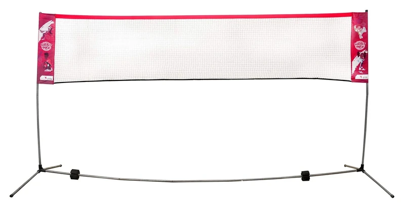 Sure Shot Unisex Child The Racket Pack Lightweight net and Post Set Net and Post Set - Red, 3 metre