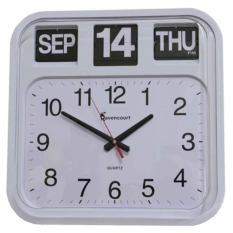 NRS Healthcare Calendar Wall Clock