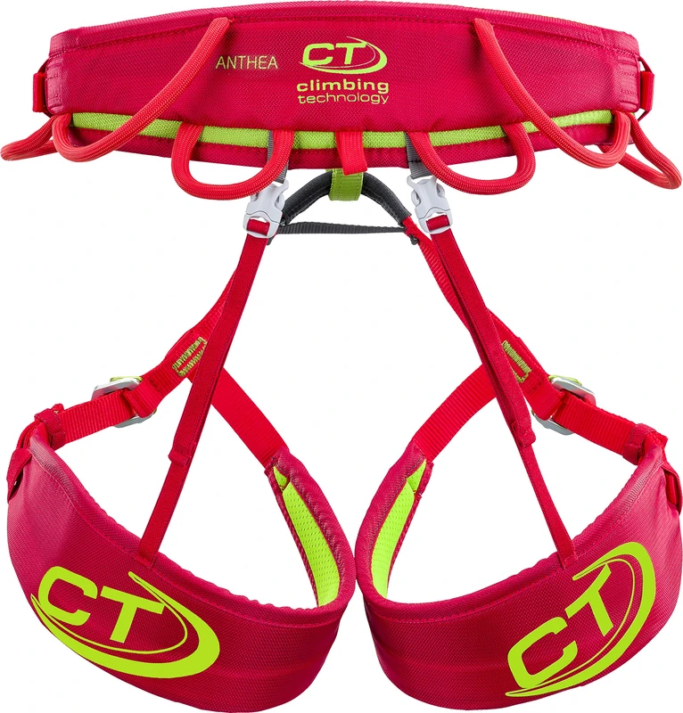 Climbing Technology Anthea Women's Harness, Red, M-L