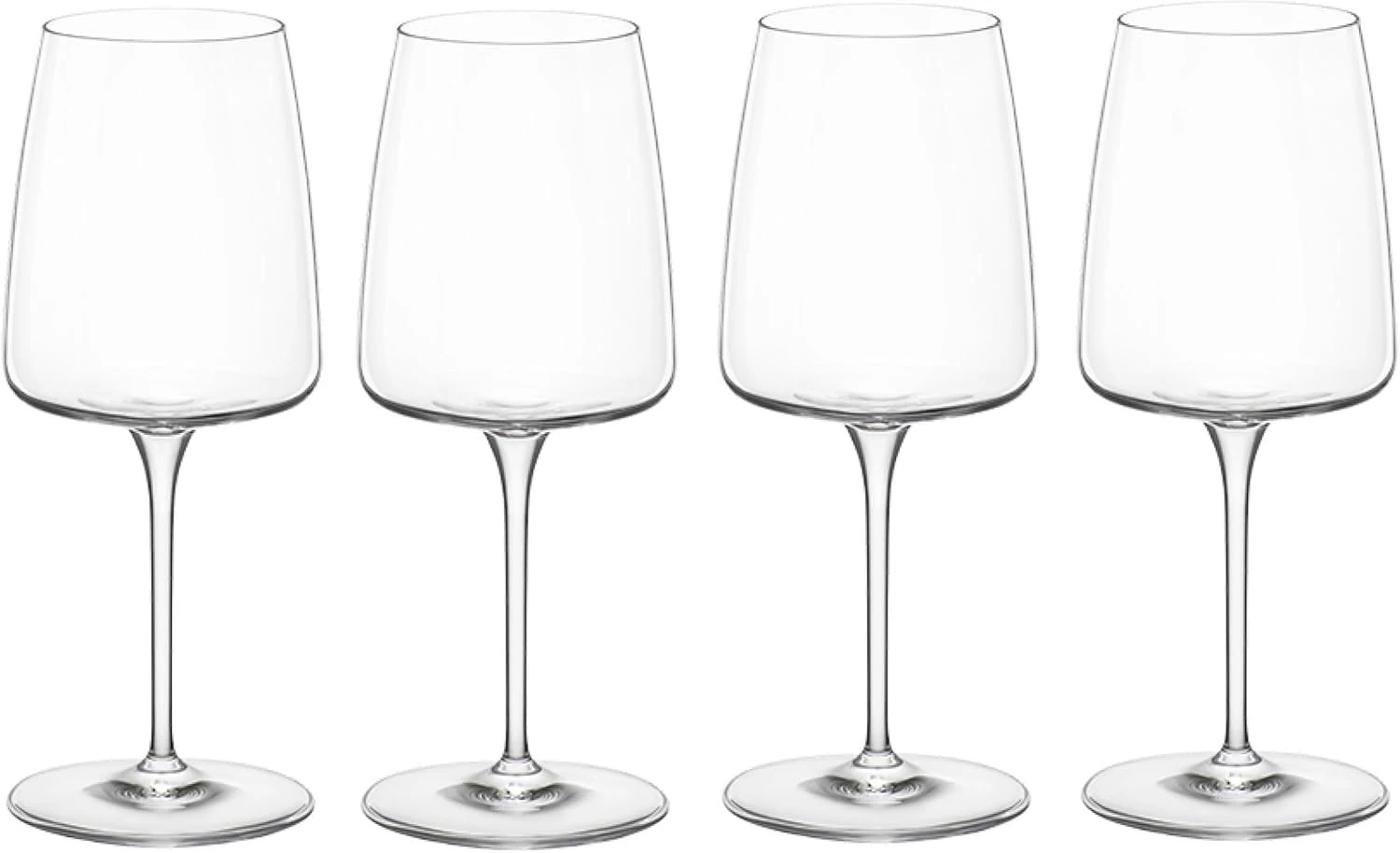 Bormioli Rocco Planeo 12.75 oz. White Wine Glasses, Clear, Set of 4