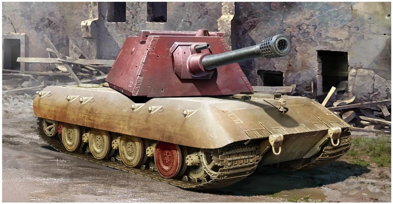 Trumpeter 1:35 - E-100 Heavy Tank - Krupp Turret