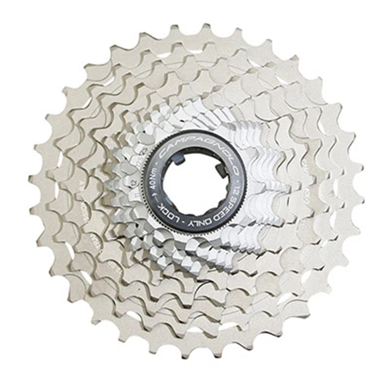Campagnolo Unisex Super Record 12 Speed Cassette, Silver, 11-32T UK