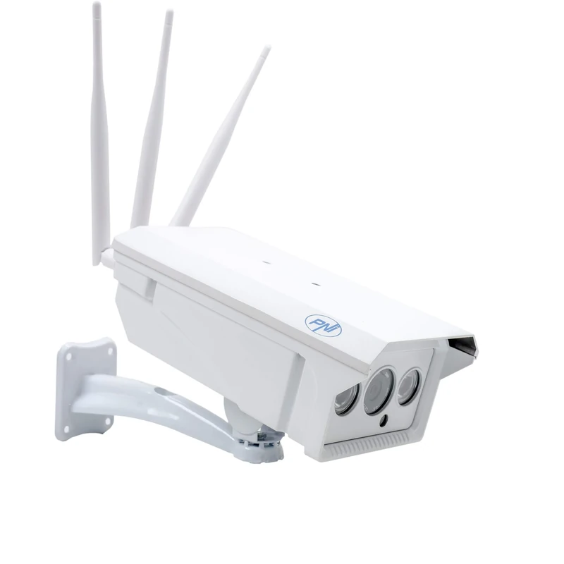 Wireless Outdoor video surveillance camera PNI IP30 live 1.3MP GSM 4G slot SIM