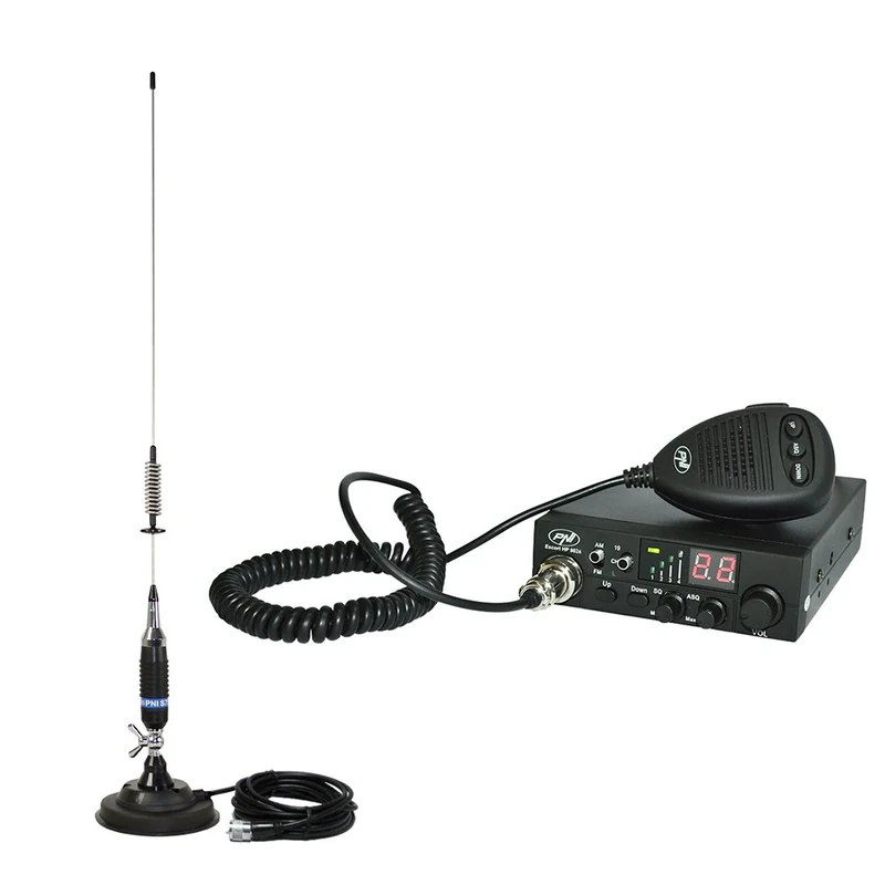 PNI Radio CB Escort Antenna HP 8024 ASQ + CB S75 with Magnet