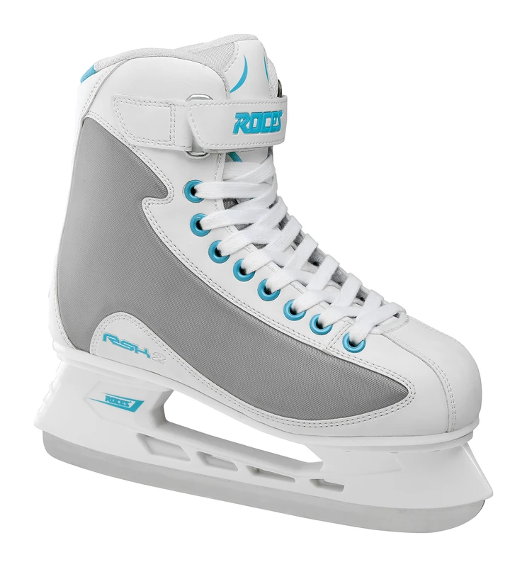 Roces Women's RSK 2 Leisure Ice Skates, White-Azure, 37