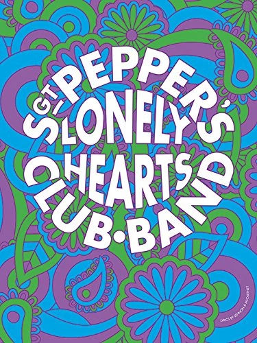 Lyrics by Lennon & McCartney (SGT Pepper Psychedelic 60 x 80cm Canvas