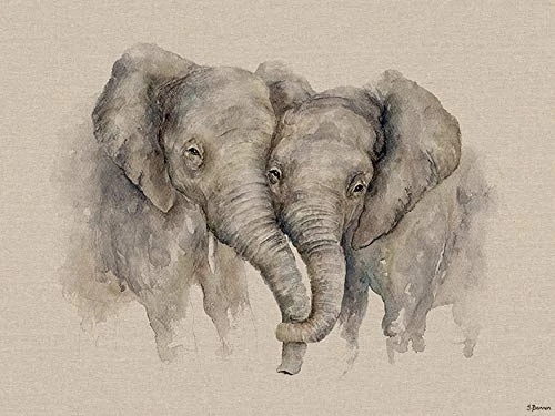 Jane Bannon (Soul Mates 60 x 80cm Canvas