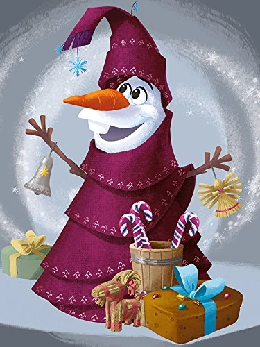 Olaf's Frozen Adventure (Tree 60 x 80cm Canvas