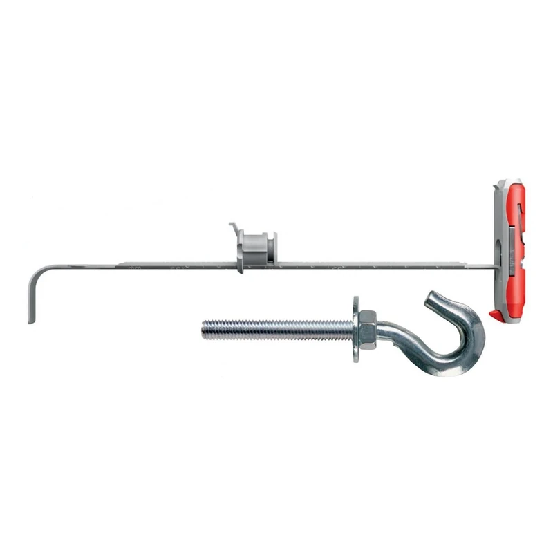 Fischer DUOTEC 12 Plasterboard Dowels with M6 Hook, Anchor Fixing for High Loads on Panels and Plates, Hole 12 mm, 544598