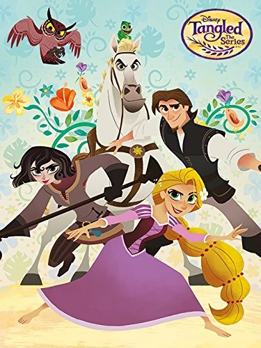 Tangled: The Series (Characters 60 x 80cm Canvas