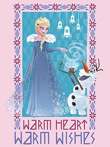 Olaf's Frozen Adventure (Warm Heart Warm Wishes 60 x 80cm Canvas