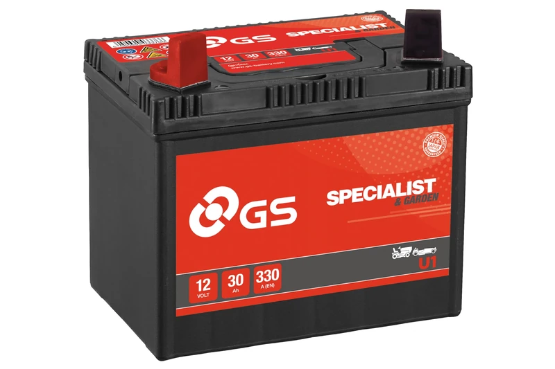GS U1 12V 30Ah 330 CCA Maintenance Free Garden Machinery Battery