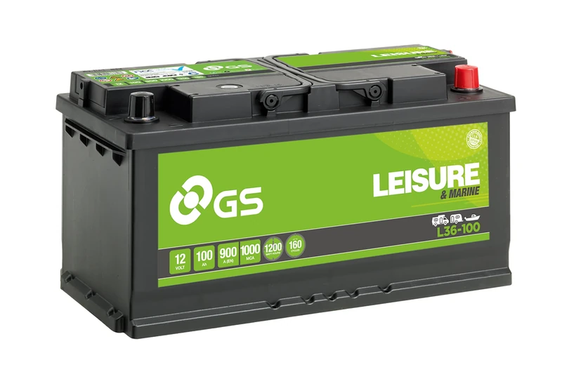 GS L36-100 12V 100Ah 900 CCA Leisure, Caravan & Motor Home Battery