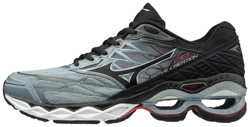 Mizuno Men's Wave Creation 20 Running Shoe - Trade Winds/Black