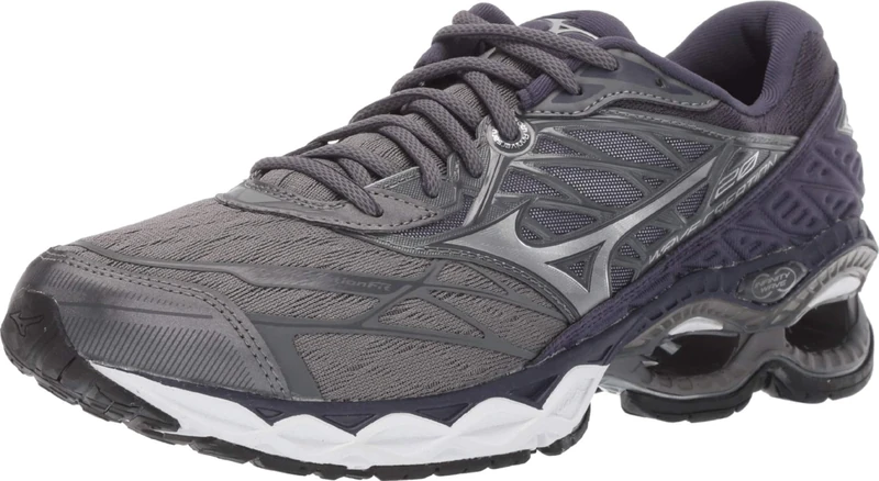 Mizuno Men's Wave Creation 20 Running Shoe, Stormy Weather-Silver, 7 UK