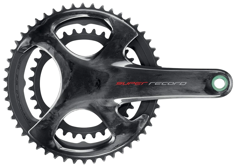 Campagnolo Super Record Carbon Ultra Torque TI 12 Speed Chainset , Black, 170 mm 53-39T