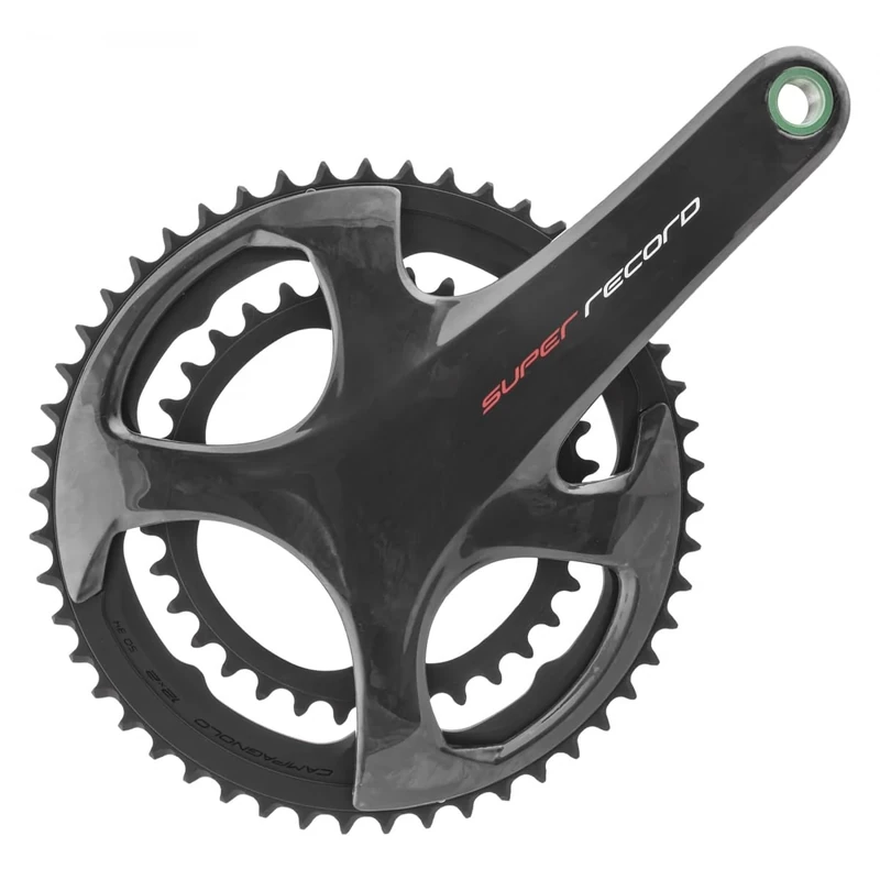Campagnolo Super Record Carbon Ultra Torque TI 12 Speed Chainset , Black, 172.5 mm 50-34T