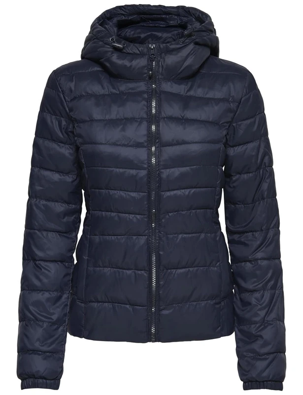 ONLY Women's Onltahoe Hood Jacket OTW Noos Jacket, Blue (Night Sky Night Sky), 34R (Manufacturer Size: XX-Large)