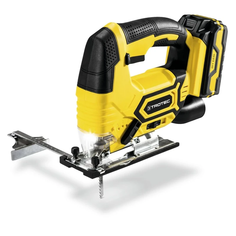 TROTEC PJSS 11-20V Cordless Jigsaw with This Cordless Jigsaw with Pendulum Stroke You can Cut Everything Perfectly - Even Without a Socket.