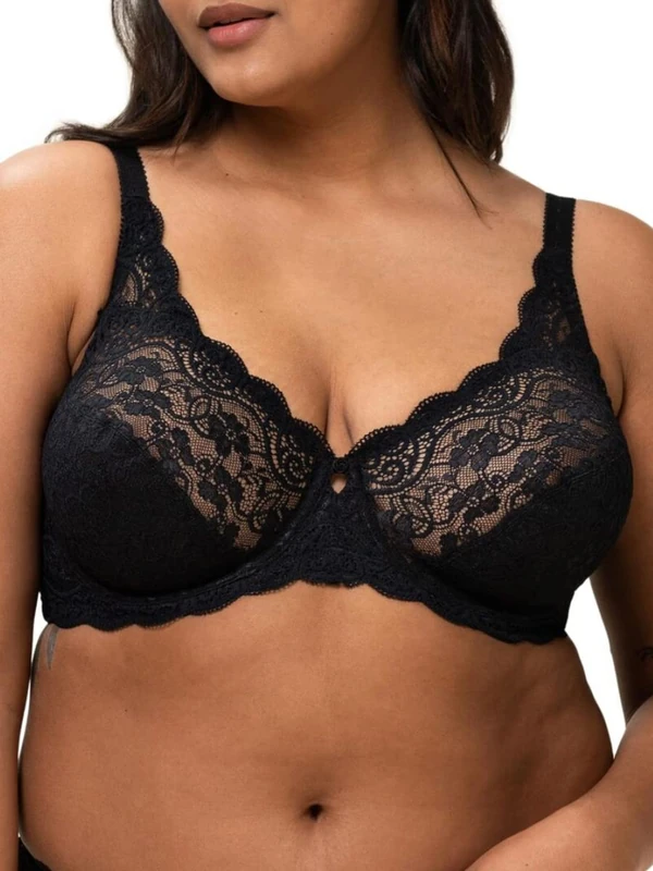 Triumph Women's Amourette 300 W Bra, Black, 34C