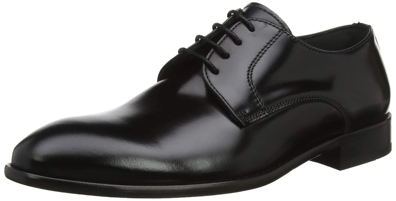 Lottusse L5881, Men’s Derbys, Black (Slimer Negro 000), 9.5 UK (43.5 EU)