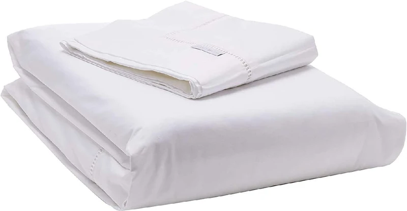 Heckett Lane Bed linen 100% cotton percale Feline 140 white