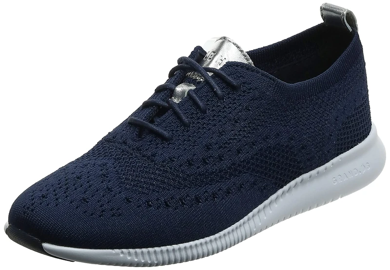 Cole Haan Women's 2.Zerogrand Stitchlite Oxfords, Blue (Mrn Blu Kt/Argnt/W), 3 UK (35.5 EU)