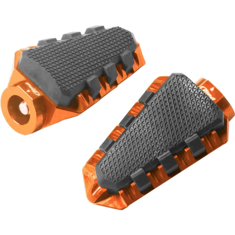 Puig 7319T Foot Pegs Set Trail Model, Orange