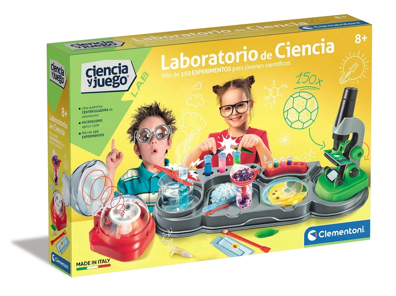 Clementoni -55242 - The Science Lab - Science Game Ages 8 and Up