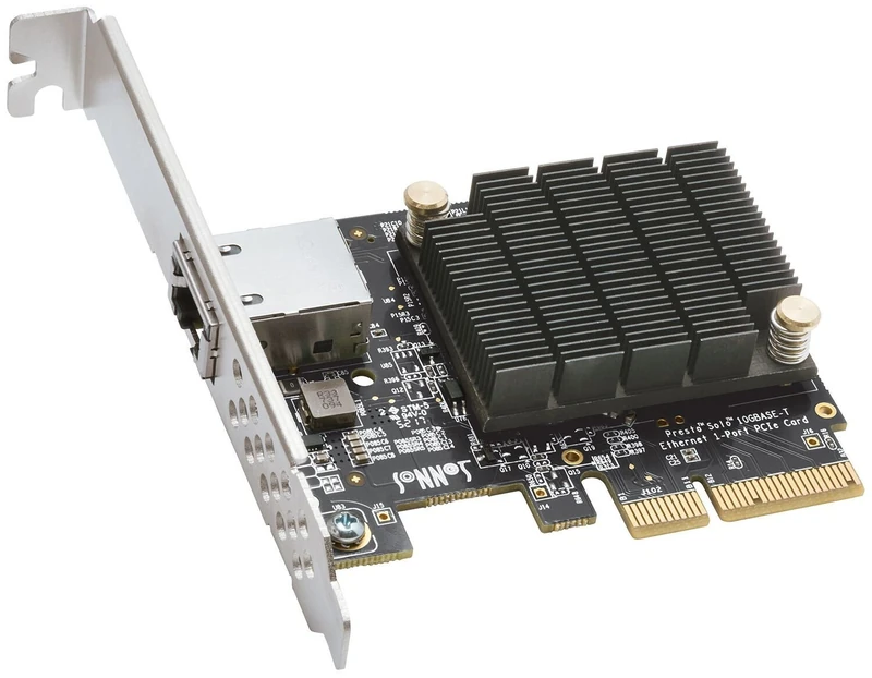 Sonnet Solo10G 10 Gigabit 10GBASE-T PCIe 3.0 Ethernet Card