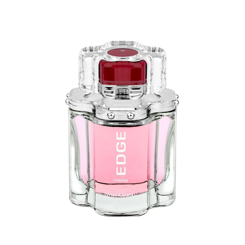 Swiss Arabian EDGE Intense - Luxury Products From Dubai - Long Lasting, Addictive Personal EDP Spray Fragrance - Seductive Signature Aroma - 3.4 Oz