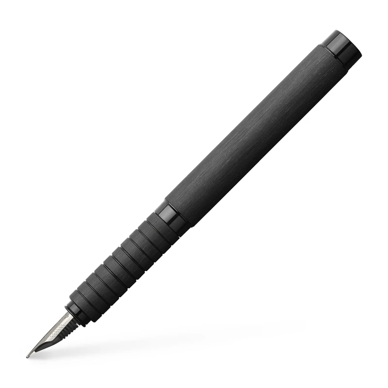 Faber-Castell Essentio aluminium. Fountain pen nib EF Black