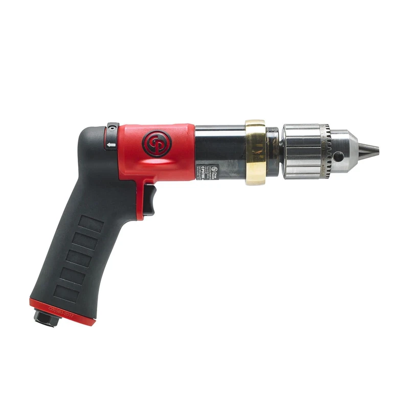 Chicago Pneumatic CP9286C Pneumatic Drill – 1/2" (13 mm), 0.48 HP, 600 RPM, 16.2 ft-lb Stall Torque