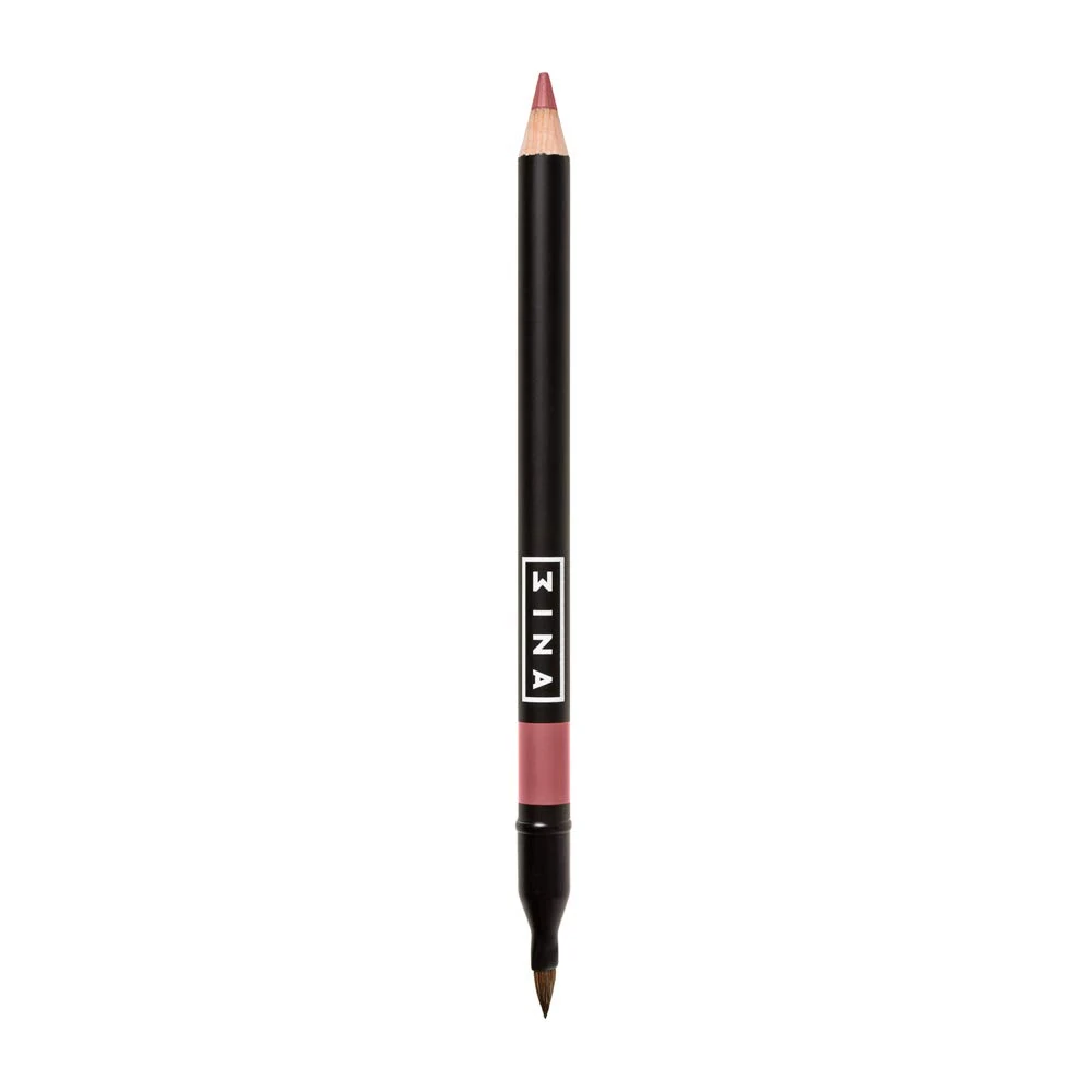 3INA MAKEUP - Vegan - The Lip Pencil 503 - Dark nude pink - Longwearing Formula - Highly Pigmented Intense Colors - Built- In- Brush - Intense Colorful Shades - Cruelty Free