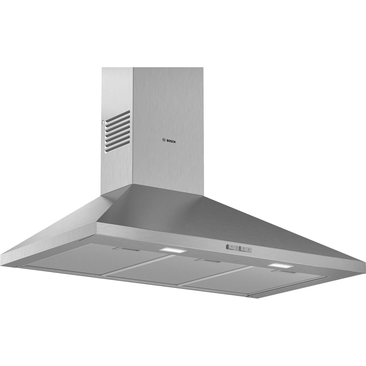 Bosch Series 2 90cm Pyramid Chimney Cooker Hood - Stainless Steel