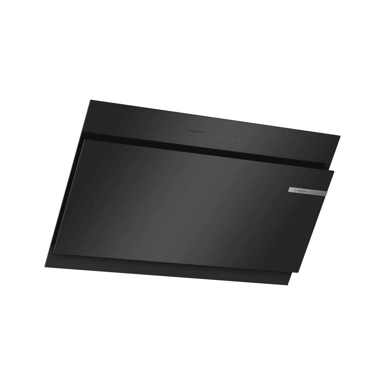 Bosch Series 6 90cm Angled Glass Chimney Hood - Black